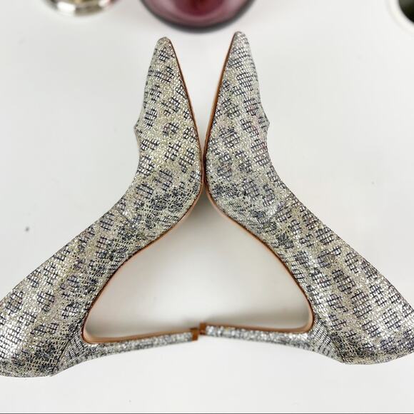 Vince Camuto Women's Norida Shimmer Glam Heels Size 10 - Picture 4 of 10